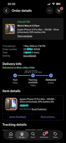iPhone 13 Pro Max Modèle UK 🇬🇧 Baqi Jdid - 2