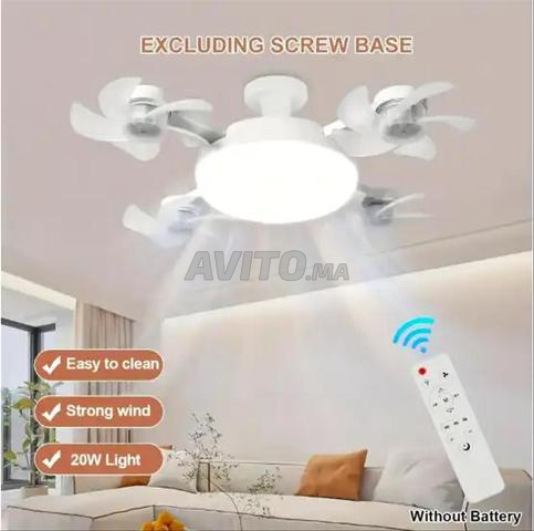 Ventilateur de plafond LED