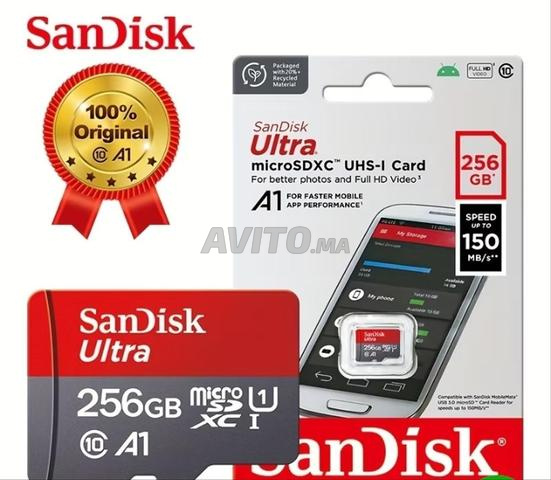 Carte mémoire 256 Go ultra micro SD