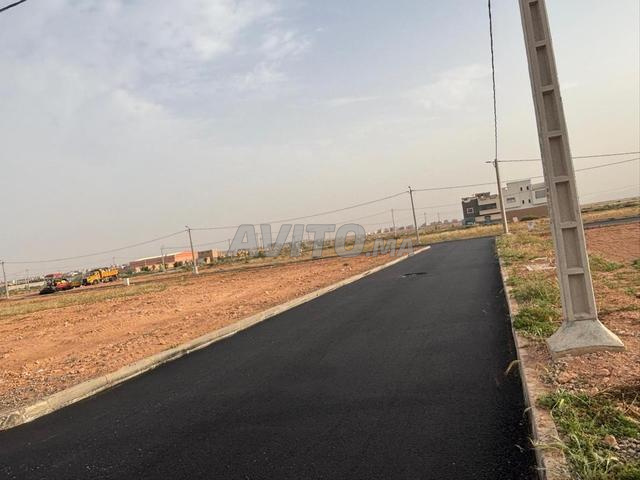 بقع الفيلا 200 متر طريق تيزنيت شاطئ البحر أكلو