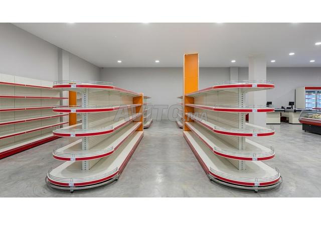 Gondole magasin et supermarché pour stockage