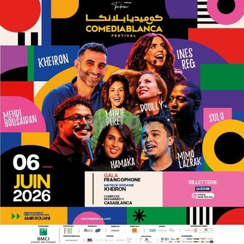 كوميديابلانكا - حفل الفرنكوفونية (السبت 06 يونيو)