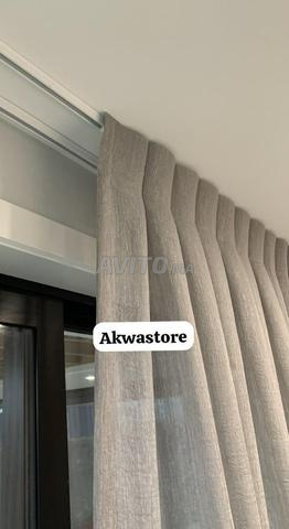 Rideaux vague en laine - 2