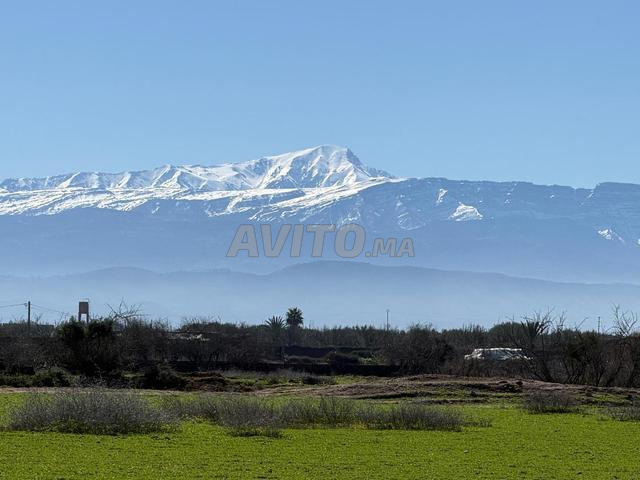 Beau terrain titré, autorisation plusieurs Villas