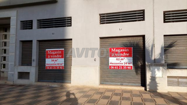 2 Magasins à SALA JADIDA titrés mitoyens