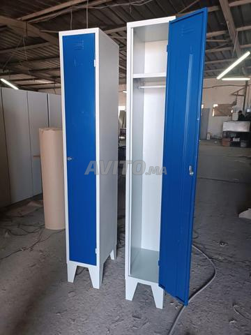 Les vestiaires métalliques