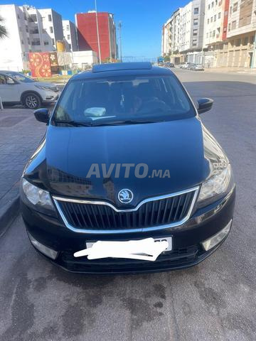 سكودا رابيد بحالة جيدة للبيع