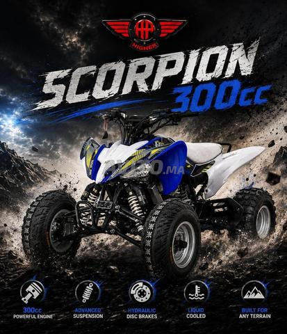 دراجة رباعية رابتور 300 سي سي ATV رياضية للطرق الوعرة