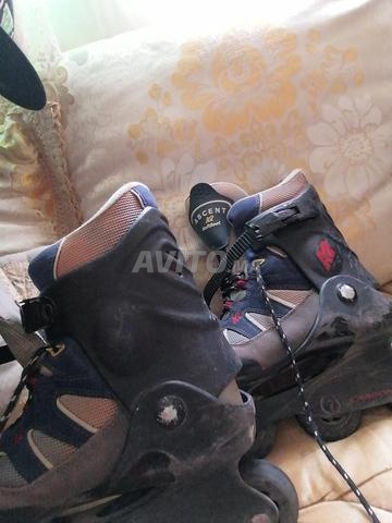أحذية تزلج K2 مستعملة بحالة لا بأس بها.