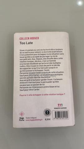 Colleen Hoover - Trop tard - 2