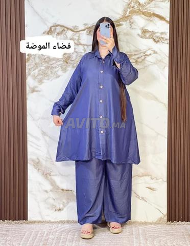 طقم دوبياس 🥯🔥 موديل كلاس توب دجين