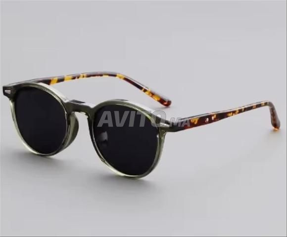 نظارات شمسية كلاسيكية مستديرة للجنسين 🕶️
