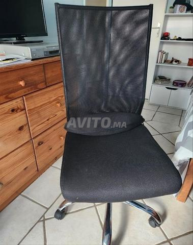 Chaise bureau Maille et tissu - 2