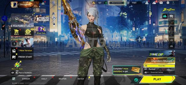 Compte Bloodstrike - 2