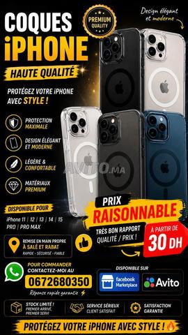 Coques iPhone 11 / 12 / 13 / 14 / 15 – bon prix