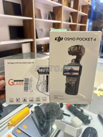 DJI OSMO POCKET 4 مع واقي شاشة غير قابل للكسر
