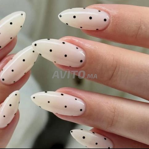 Boîtes d'ongles artificiels de luxe faits à la main (Press on nails)