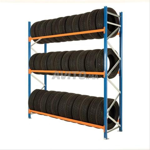 Rayonnage pour stockage pneus - 2