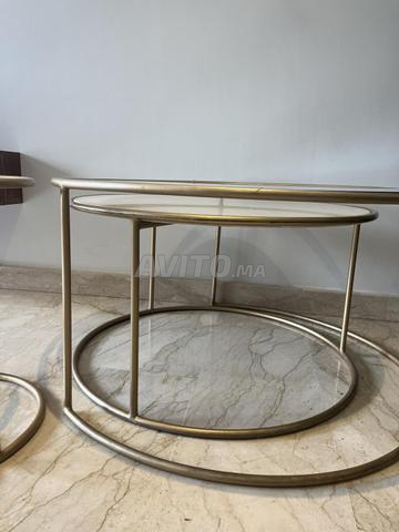 4 tables (2 grandes et 2 tables d'appoint) - 2