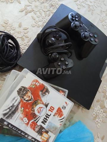 PS3 Slim Flashée 2 Manettes 7 Jeux CD - 2