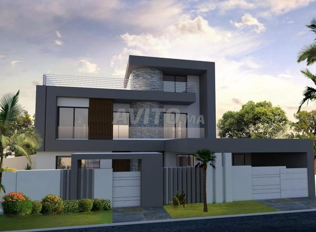 Villa semi finie 602 m golf Kénitra