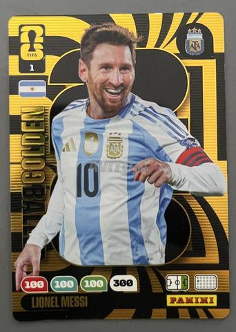 Carte Panini Lionel Messi Gold Baller