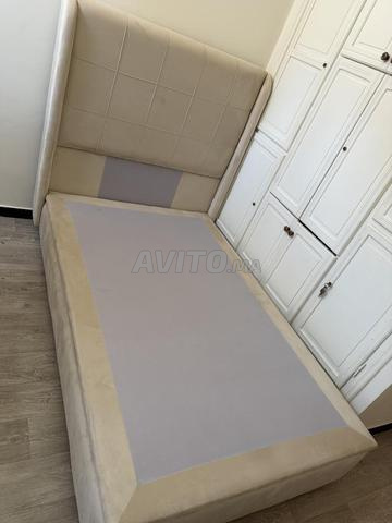 سرير صندوق 120x190 سم – بحالة جديدة - 2
