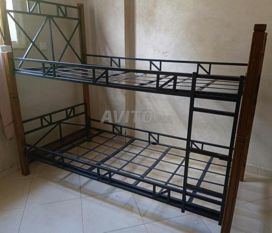 سرير طابقي حديدي للبيع - 2