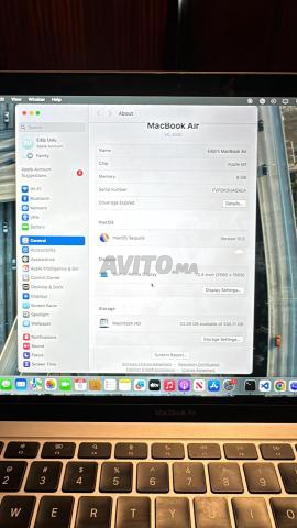 Macbook Air 13 Pouce M1 8Go Ram 256 Go - 2