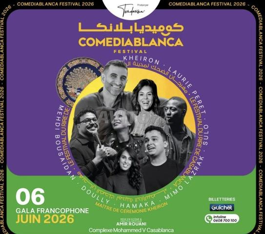 Comediablanca Gala Francophone