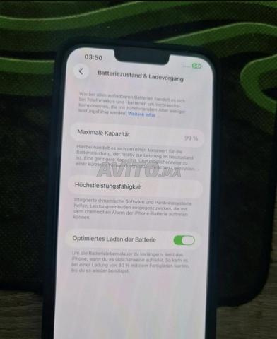 iPhone 13 Pro Max. Batterie encore neuve - 2