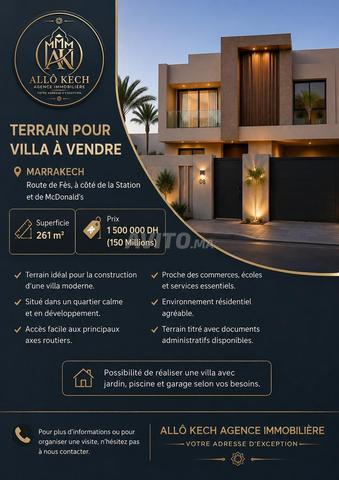 🏡 Terrain pour Villa à Vendre - 2