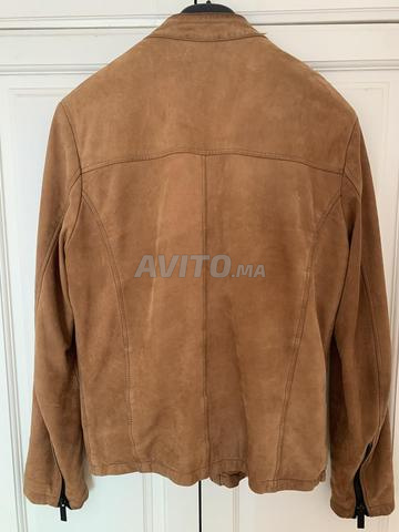 Superbe veste en daim originale homme taille L Crone - 2