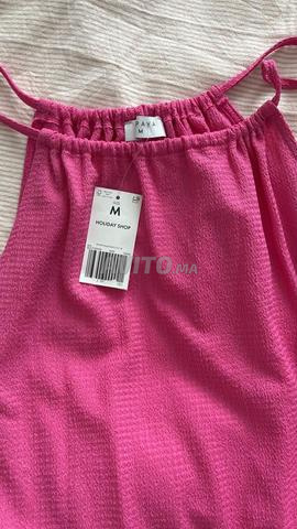 Haut Halter Rose Fuchsia PAPAYA - 2