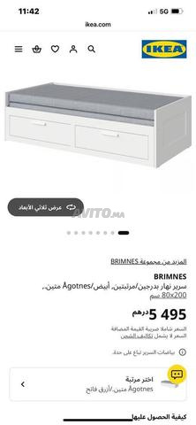Lit de jour avec 2 tiroirs & matelas - 2
