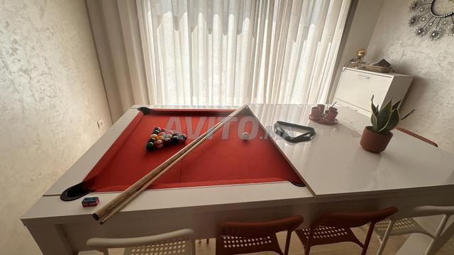 Table à manger / Billard 2-en-1 – Quasi neuve - 2