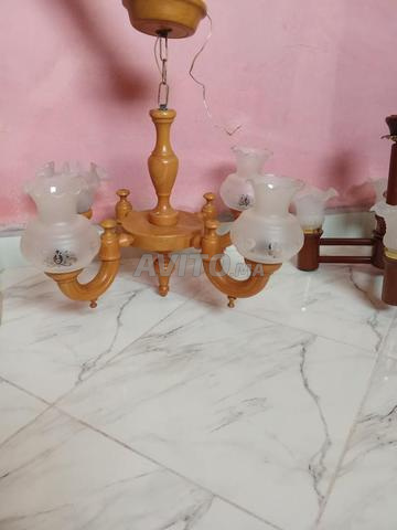 ثريات خشبية فاخرة - 2