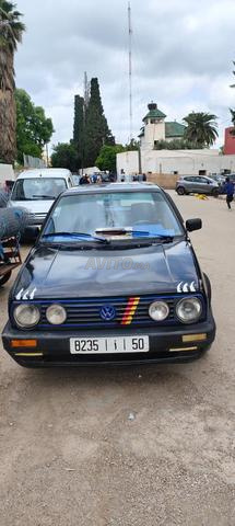 Golf 2... Jantes aluminium... Salon neuf en bleu... - 2