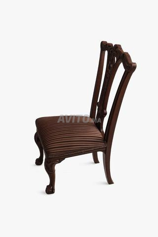Lot de 4 chaises en bois - 2