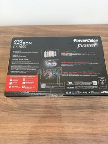 Carte graphique PowerColor AMD Radeon RX 7600 - 2