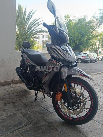 🏍️ 70cc موديل 2021 ، 18000 كلم ، الحالة ممتازة - 2