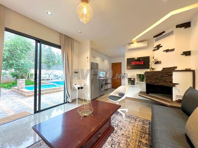 Villa de Luxe avec Piscine Privée & Vue Atlas