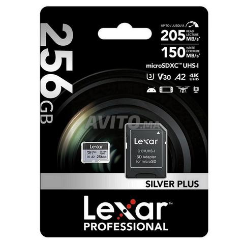 Carte microSD Lexar Professional SILVER PLUS 256 GB - 2