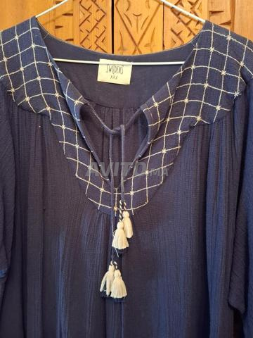 Robe bleu marine - 2