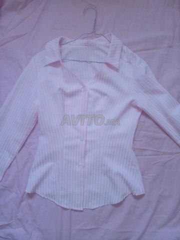 Chemise rose taille S - 2
