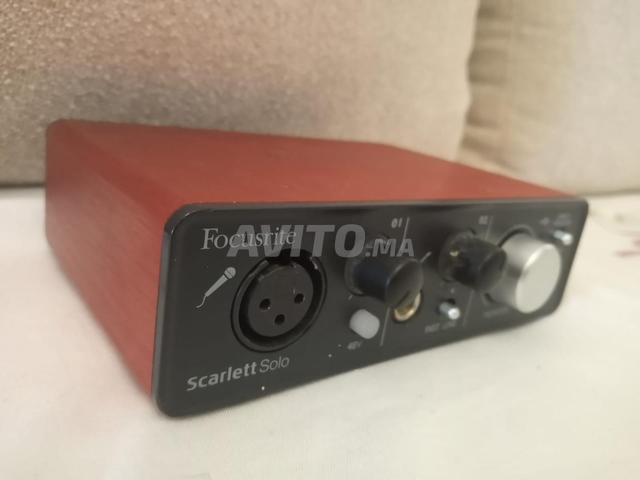 بطاقة صوت Focusrite Scarlett Solo USB