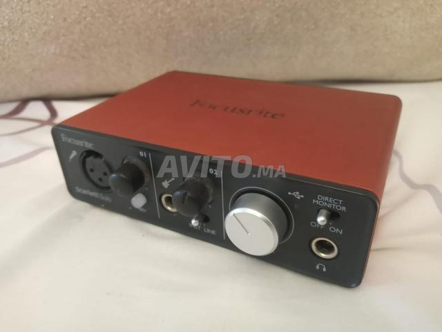 بطاقة صوت Focusrite Scarlett Solo USB - 2