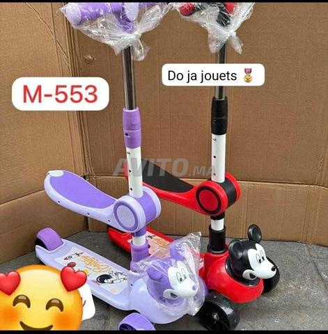 🎶 Trottinette Micky Mouse Merveilleuse avec Lumière et Musique - 2