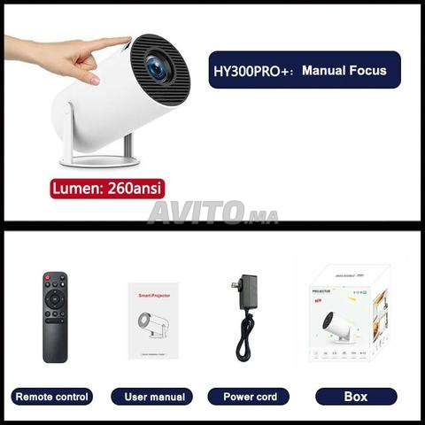 Projecteur portable HY300 Pro intelligent - 2