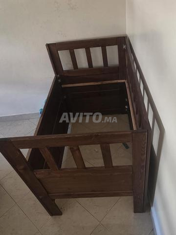 Lit Enfant avec matelas 1,2*0,9*0,75cm - 2